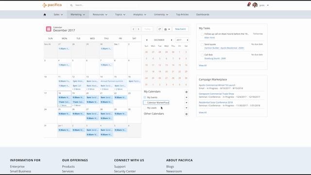 Community Cloud: Calendar Component смотреть онлайн
