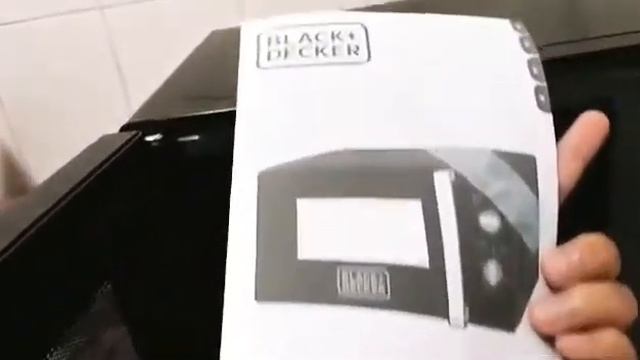 UNBOXING : BLACK & DECKER MICROWAVE OVEN смотреть онлайн
