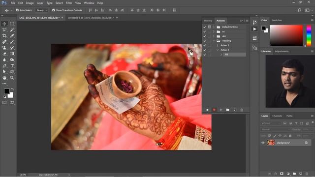 Easy Wedding Photo Selection - Resize and Transparent Studio Logo on Wedding Photo for Selection #1 смотреть онлайн