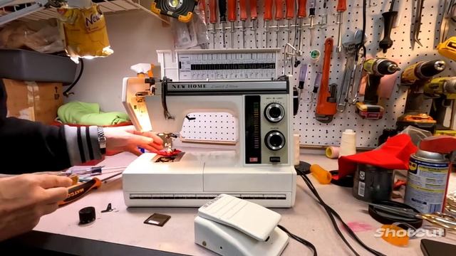 How to calibrate tensions on a Janome (New Home limited edition) #Janome #Newhome #Sewingmachine смотреть онлайн