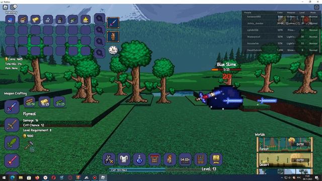 ИГРАЮ В TERRARIA CLICKER | ROBLOX смотреть онлайн