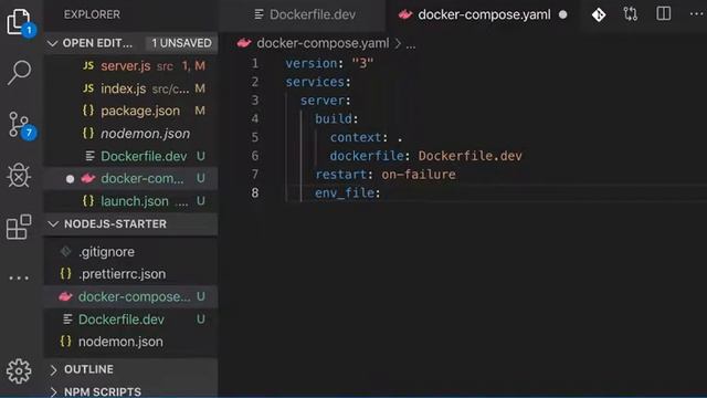 Debugging nodejs application with Visual Studio Code смотреть онлайн