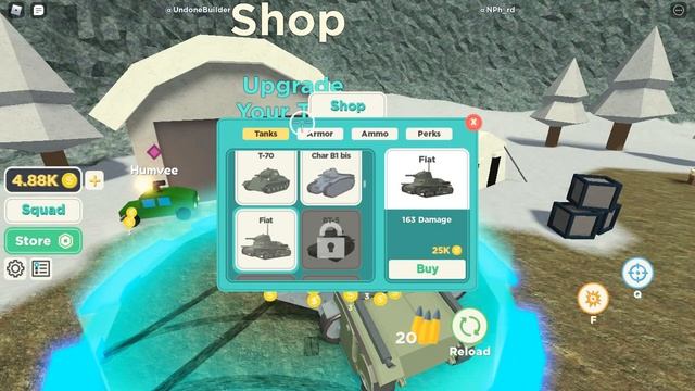 Играю в танк симулятор в роблоксе ку пил танк за 16 ка и открыл новую локацию! смотреть онлайн