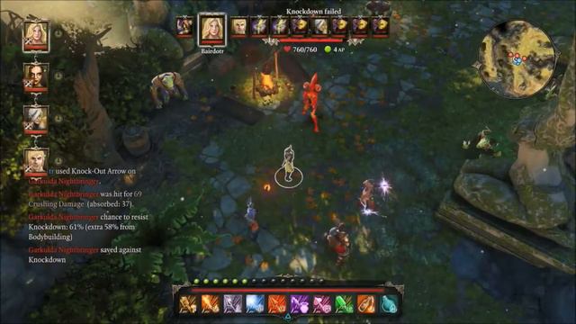 Divinity: Original Sin Enhanced Edition Tactician Mode Lets Play Part 50 Forest Orc Fight смотреть онлайн