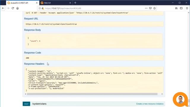 Using AOS-CX API Swagger Web UI - Aruba Bots Python Series 06 смотреть онлайн