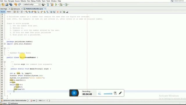 palindrome in java(in amharic) смотреть онлайн