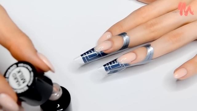 ♦Manicure hybrydowy: Hard Milk z Marmurkiem♦ смотреть онлайн