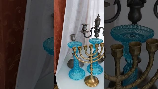 Европейский винтаж. Подсвечники и канделябры. смотреть онлайн