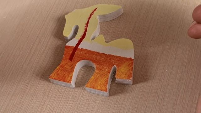 Мастер-класс по росписи фигурки "Конька-Горбунка" - "Осенний пейзаж" смотреть онлайн