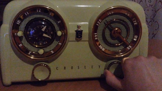 Crosley D25 ламповый приемник 50х смотреть онлайн