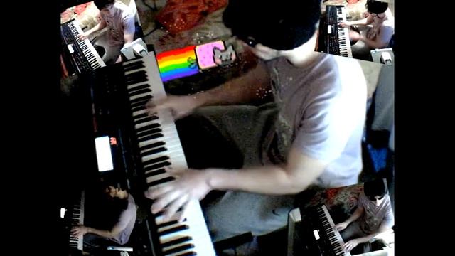 DA - Nyan Cat Piano Cover смотреть онлайн