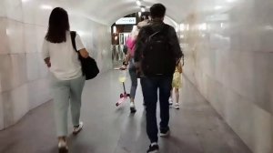 Переход метро Чеховская-Тверская (СТЛ-ЗЛ)