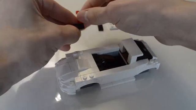 Lego Mazda RX-7 FC Tutorial Speed Champions Scale (6 Studs Wide) смотреть онлайн