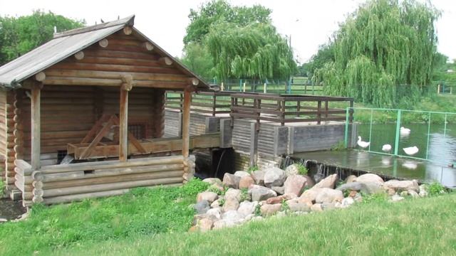 Водяная мельница на реке Жужа в Коломенском // 2014 смотреть онлайн