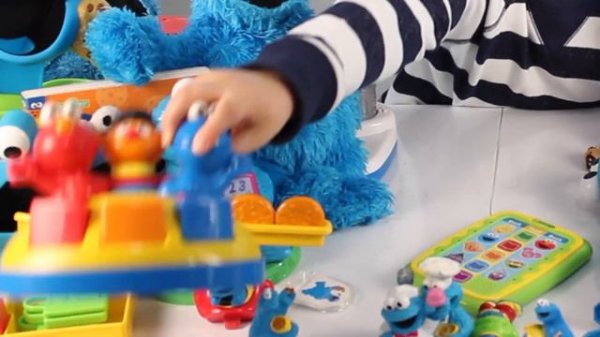 Cookie Monster Sesame Street Toys Collection