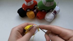 Как связать машинку крючком