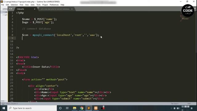 insert data from database with the help of PHP | php & mysql #mysql #connectmysql смотреть онлайн