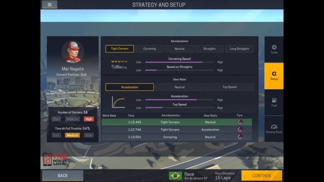 Motorsport Manager Mobile 2 | World Motorsport Championship | Rio De Janeiro GP смотреть онлайн