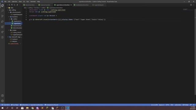 Custom Crafting in Minecraft With Datapacks смотреть онлайн