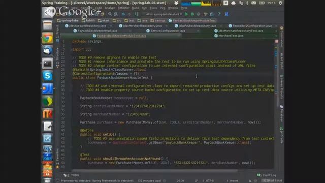 Warsaw Spring Lab 05 - Java-Based Configuration (part 2) смотреть онлайн