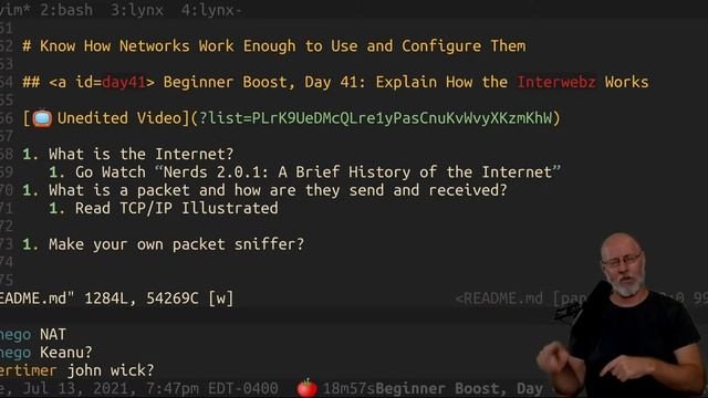Beginner Boost, Day 41: Explain How the Interwebz Works [20210713225329] смотреть онлайн