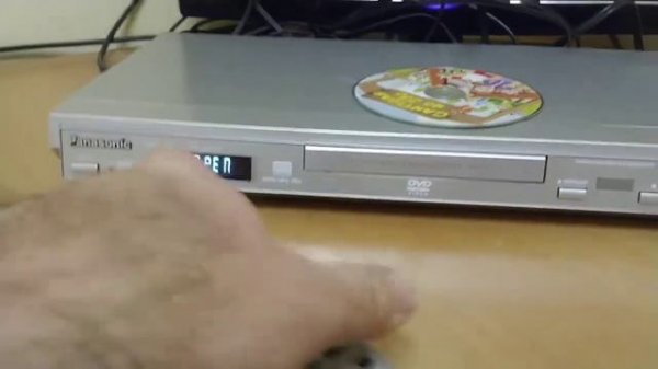 funcionamento DVD CD Player Panasonic DVD-S27
