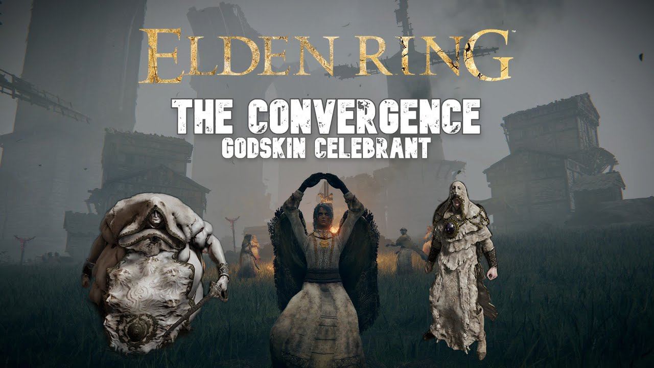 Elden Ring The Convergence - Godskin Celebrant / The Power of Blackflame (Bosses / No Hit) смотреть онлайн
