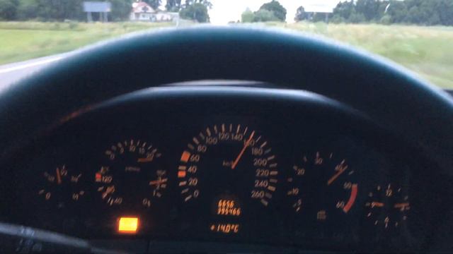 W140 S300 Om606 Acceleration 100-220