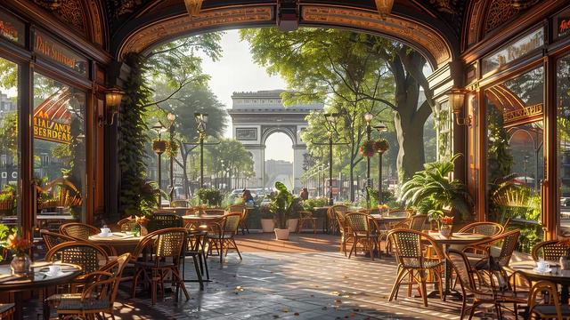 Музыка парижского кафе | Уютная кофейная музыка и джаз босса-нова - Мягкая фоновая музыка смотреть онлайн