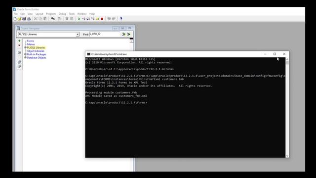 [Forms to APEX] Converting FMBs to XML смотреть онлайн