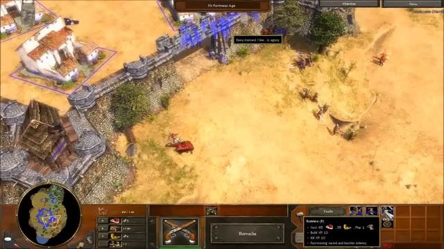 Age of Empires 3 - Act 1 Mission 1 - Breakout - Campaign Walkthrough - Hard смотреть онлайн