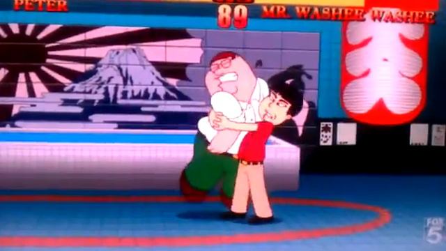 Peter Griffin Vs. Mr. Washee Washee STREET FIGHTER Family Guy *NEW* смотреть онлайн