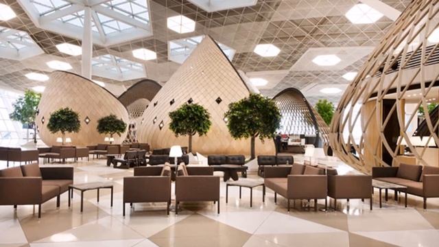 Baku Heydar Aliyev Airport - Baki Heyder Eliyev Adina Beynelxalq Hava Limani - Azerbaijan смотреть онлайн