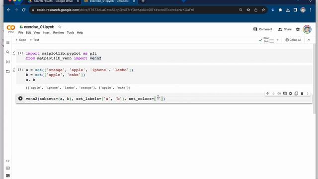 Visualize Venn Diagram through Python смотреть онлайн