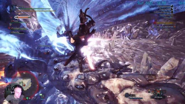 С бородатым помощником делаем кусь монстрам. #Monster Hunter: World смотреть онлайн