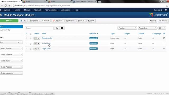 Installing Xampp, Joomla, Creating Pages & Menus смотреть онлайн