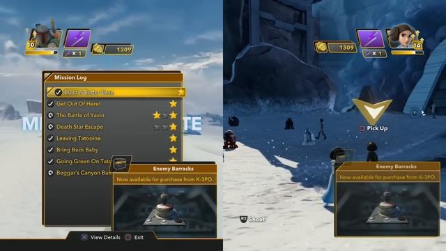 Disney Infinity 3.0- Star Wars Part 4 Rise Against the Empire Playset (Hoth Gameplay) смотреть онлайн