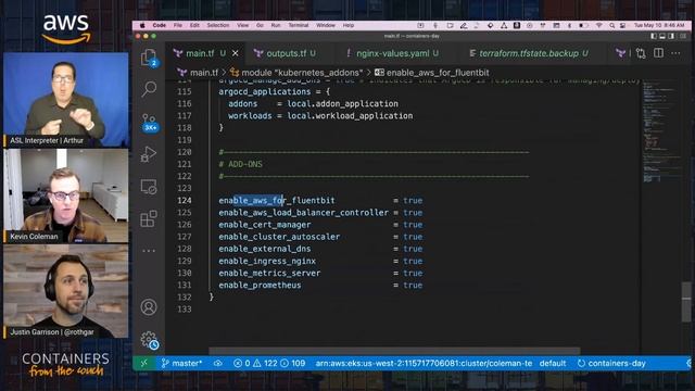 Terraform for EKS - AWS Container Days - Kubecon EU 2022 смотреть онлайн