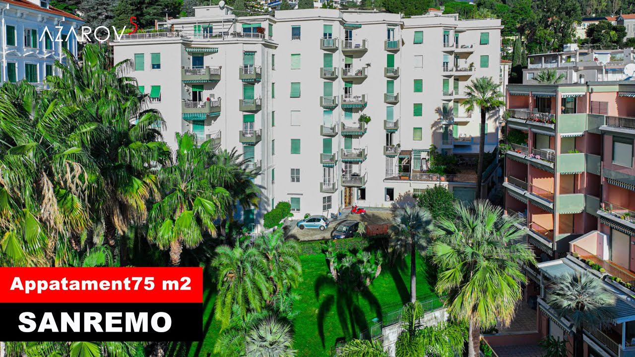 Apartment For Sale In Sanremo With Sea Views