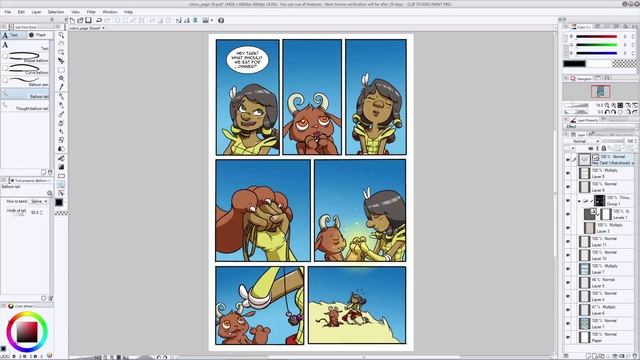 INTUOS COMIC: Creating Word Balloons in Clip Studio Paint with Cat Farris смотреть онлайн