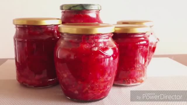 ЗАГОТОВКИ/ БОРЩ в БАНКЕ