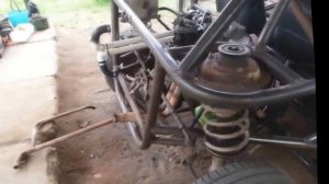 Багги на базе ваз 2108.Самодельный багги После проварки.