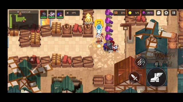 Guardian tales - World 2-2 Lightning counter race quest. смотреть онлайн