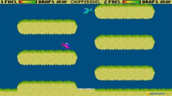 Chopper Duel gameplay (PC Game, 1993)