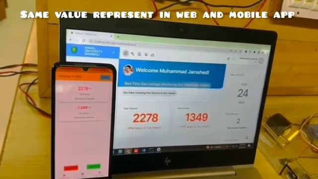 ESP32 with Node.js and React Webapp for Alerting and Monitoring смотреть онлайн