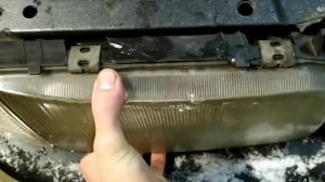 Как снять фары Passat B3/Снятие фары пассат б3