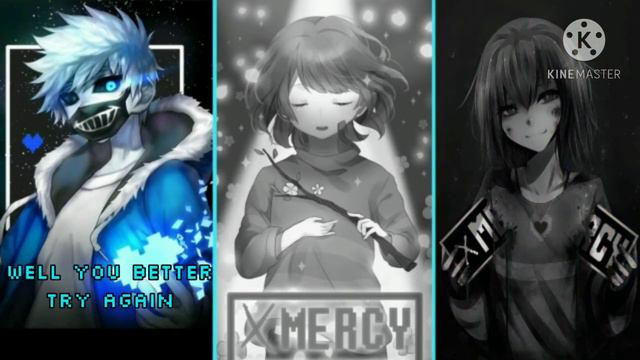 |Nightcore|Undertale(Switching vocal trio)|Stronger than You| смотреть онлайн