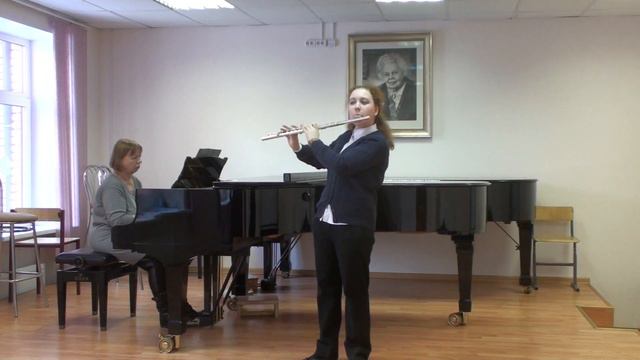 Цыганова Дарья. Ж.Б.Лойе. Соната №1 ор.1, 1 часть смотреть онлайн