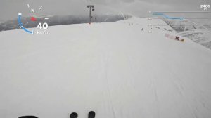 Head Supershape e-Titan. Полный спуск. Архыз 2022.