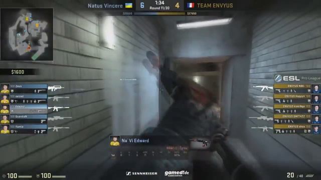 Очень хорошие комбеки сами смотрите!! Na'Vi teamspeak vs EnVyUs Полная игра + их тимспик смотреть онлайн